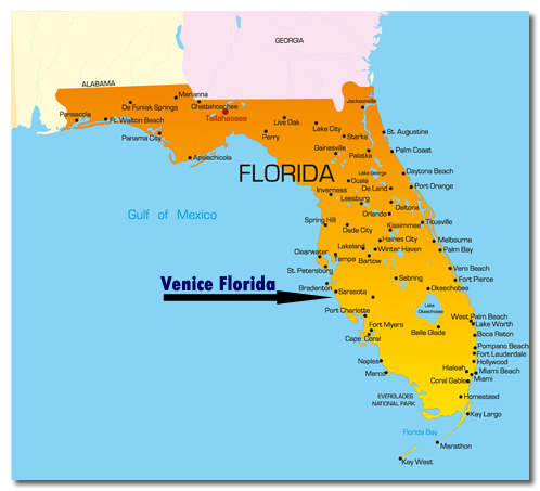 Venice Florida Map